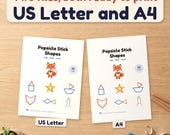 Popsicle Stick Shape Cards — photo 5