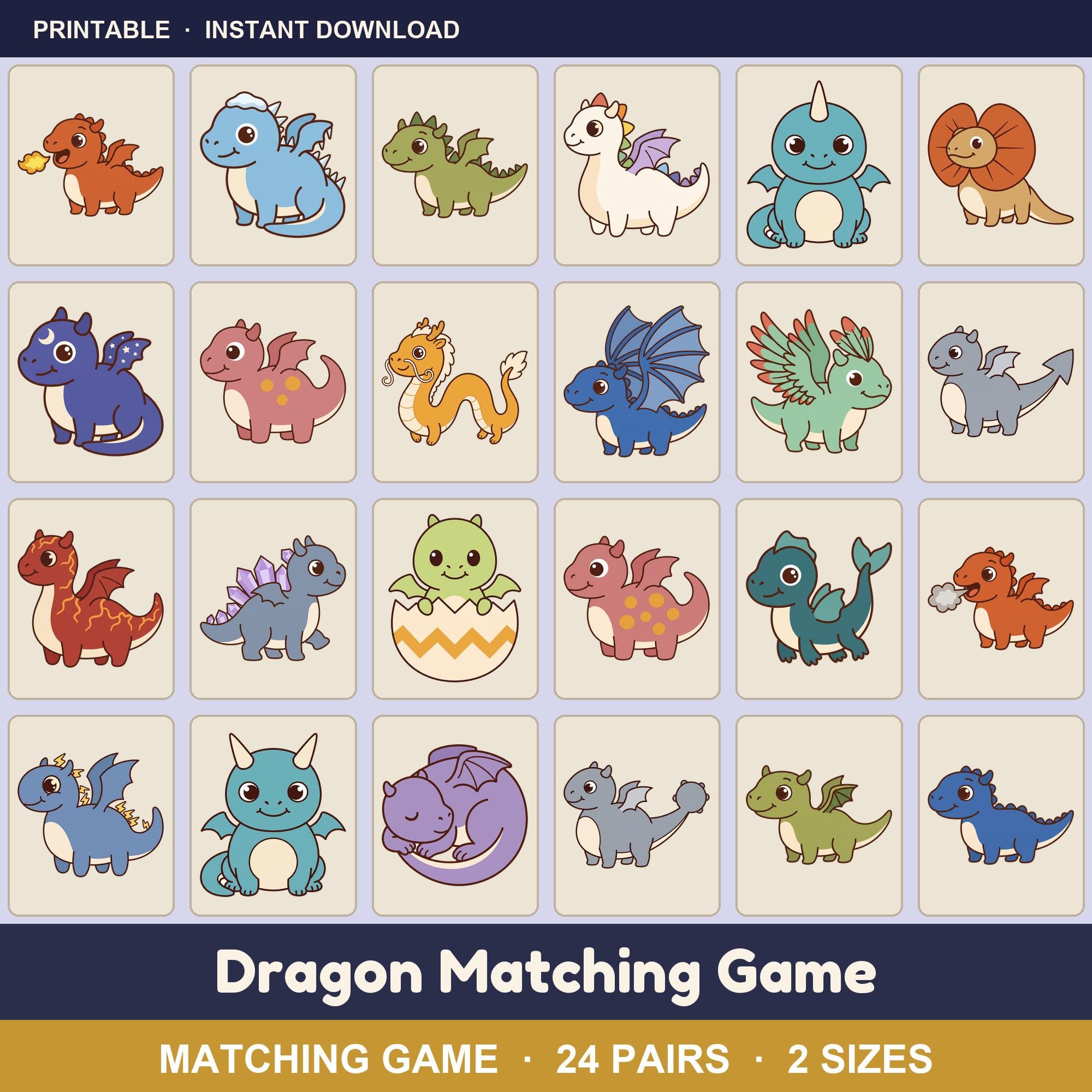 Dragon Matching Game