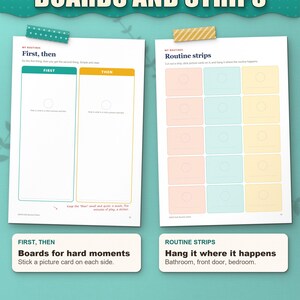 First then board and routine strips to cut out