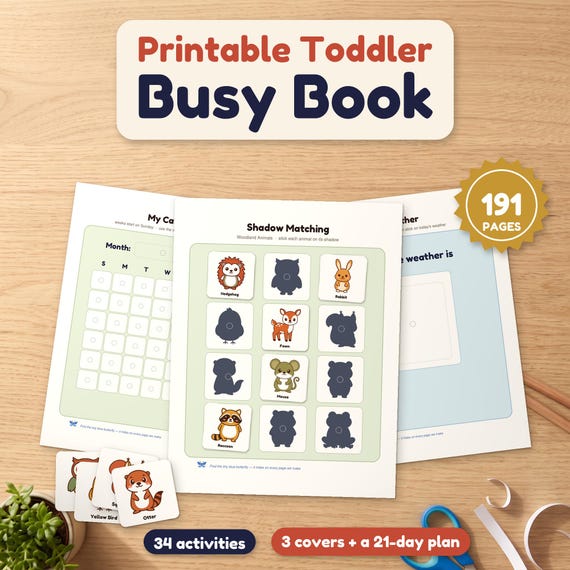 Toddler Busy Book