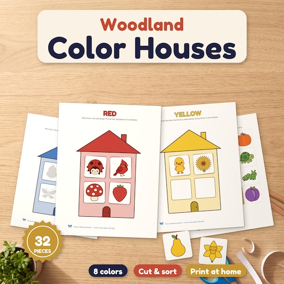 Woodland Color Houses