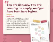 Who the ADHD burnout guide is for: adults with ADHD who keep crashing, coaches, therapists and parents of teens