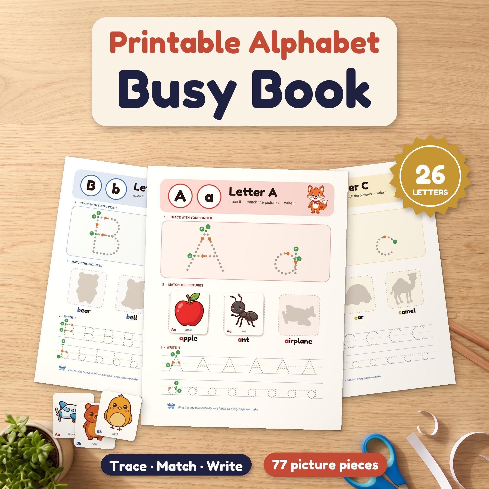 Alphabet Busy Book