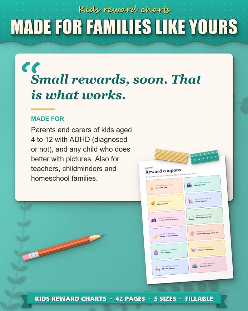Made for parents and carers of kids aged 4 to 12, teachers and homeschool families