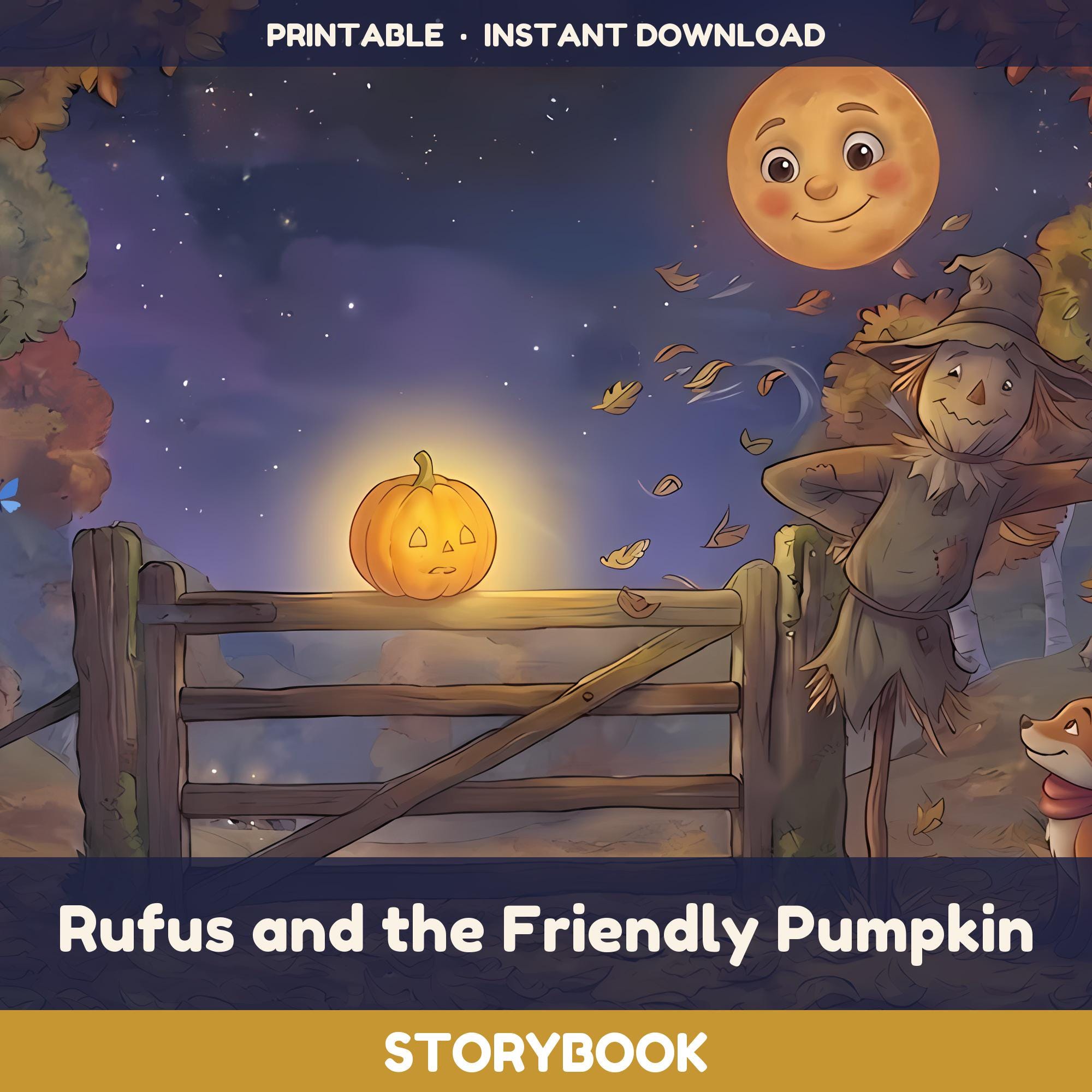Rufus and the Friendly Pumpkin — Storybook