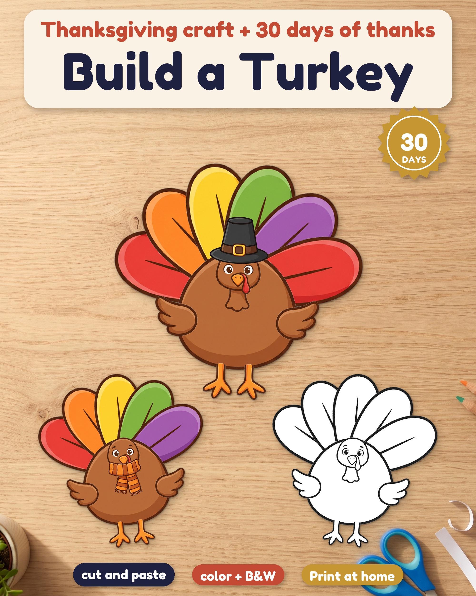 Build a Turkey Craft