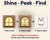 Halloween flashlight game printable - image - image 3