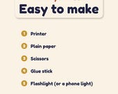 Halloween flashlight game printable - image - image 9