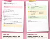 Start here page and pick your setup page: you don't need to print all 345 pages