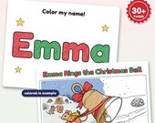 Personalized Christmas Coloring Book — photo 1