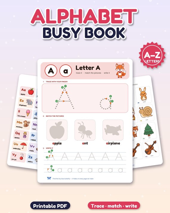 Alphabet Busy Book