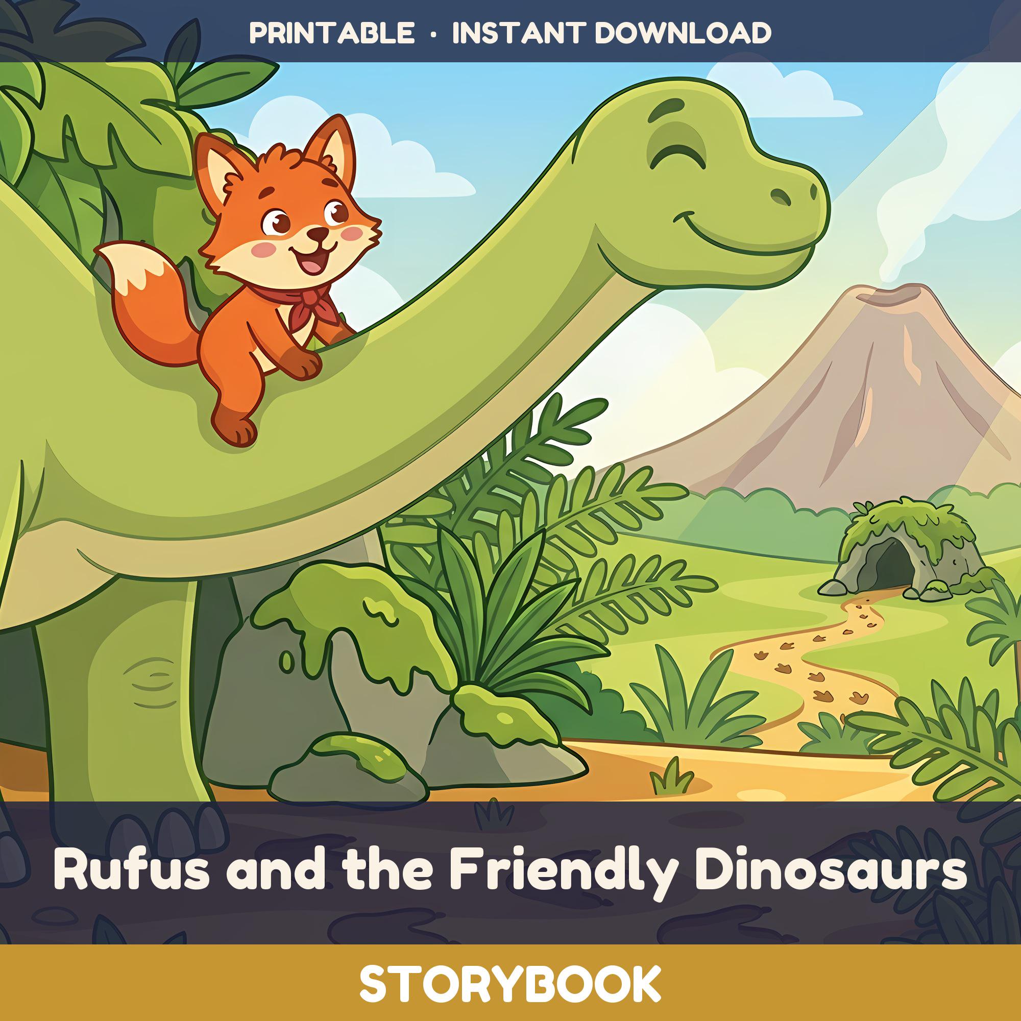 Rufus and the Friendly Dinosaurs — Storybook