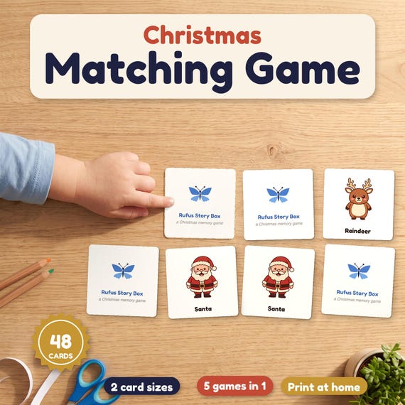 Christmas Matching Game