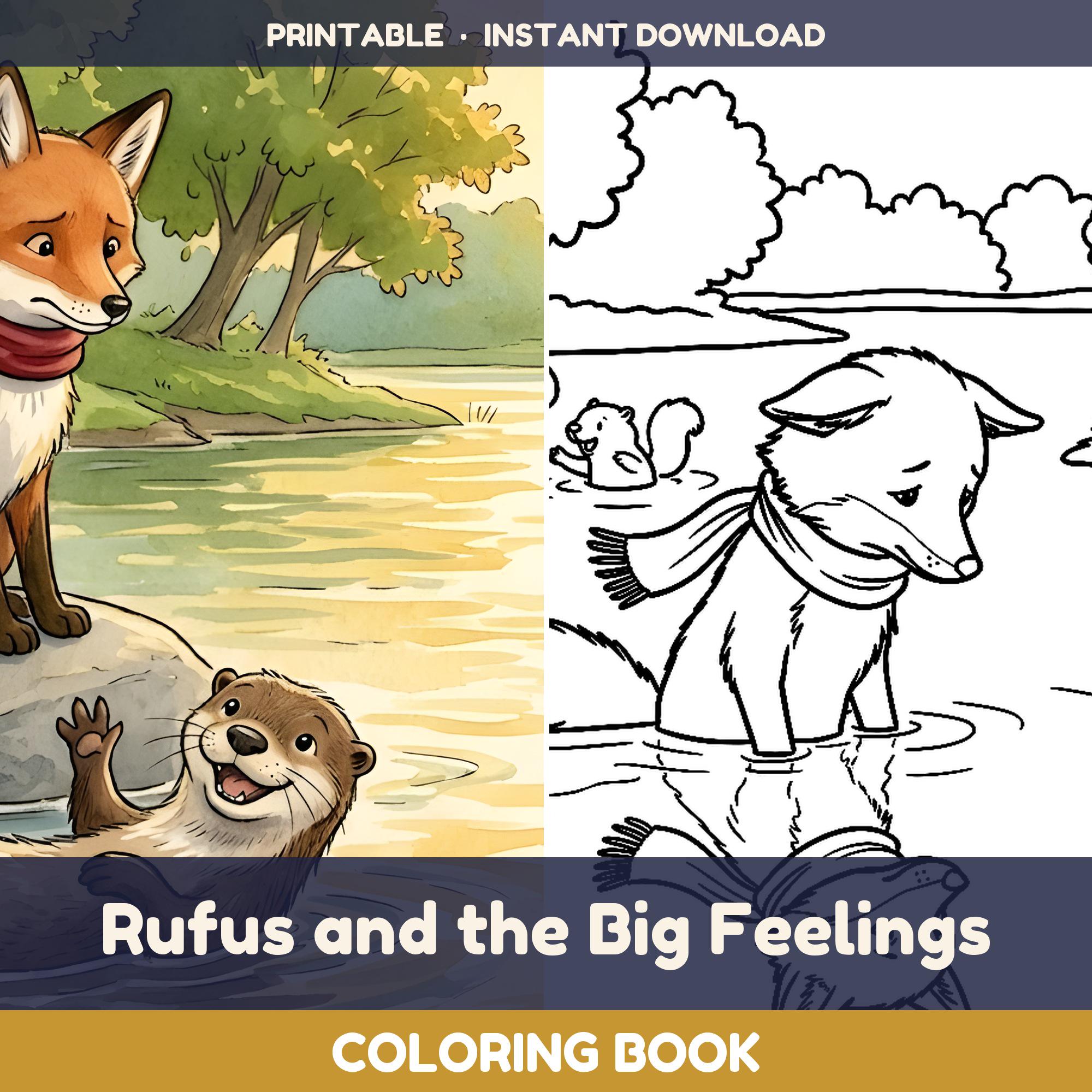 Rufus and the Big Feelings — Coloring Book