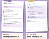 Start here page and pick your setup page: you don't need to print all 345 pages
