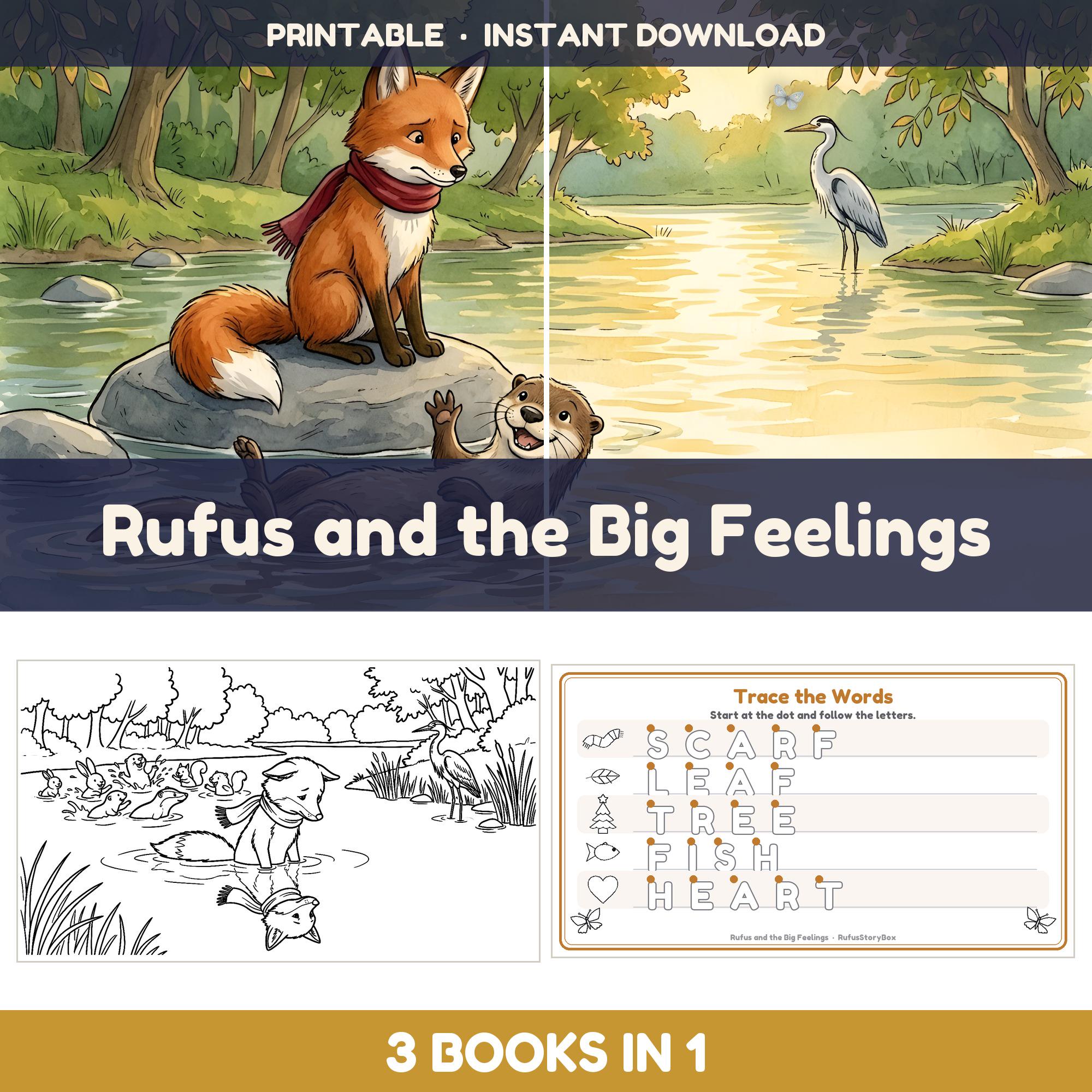 Rufus and the Big Feelings — 3-in-1 Bundle