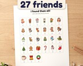 Christmas flashlight game printable - image - image 6
