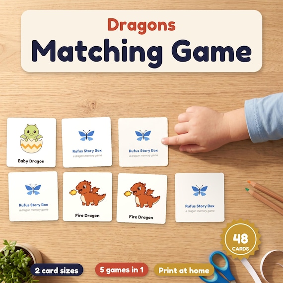 Dragon Matching Game