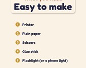 Christmas flashlight game printable - image - image 9