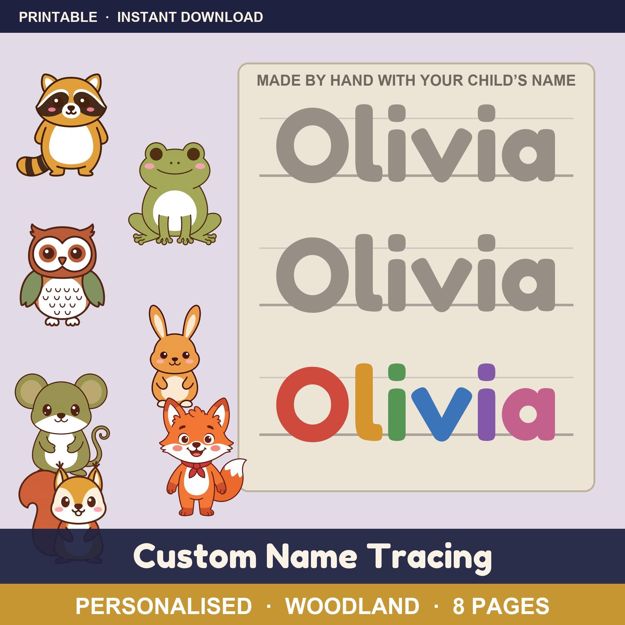 My Name Book — made to order