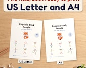 Popsicle Stick People Cards — photo 5