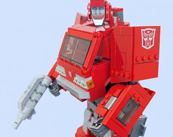 LEGO Built Autobot Ironhide G1 - Files & Parts List ONLY
