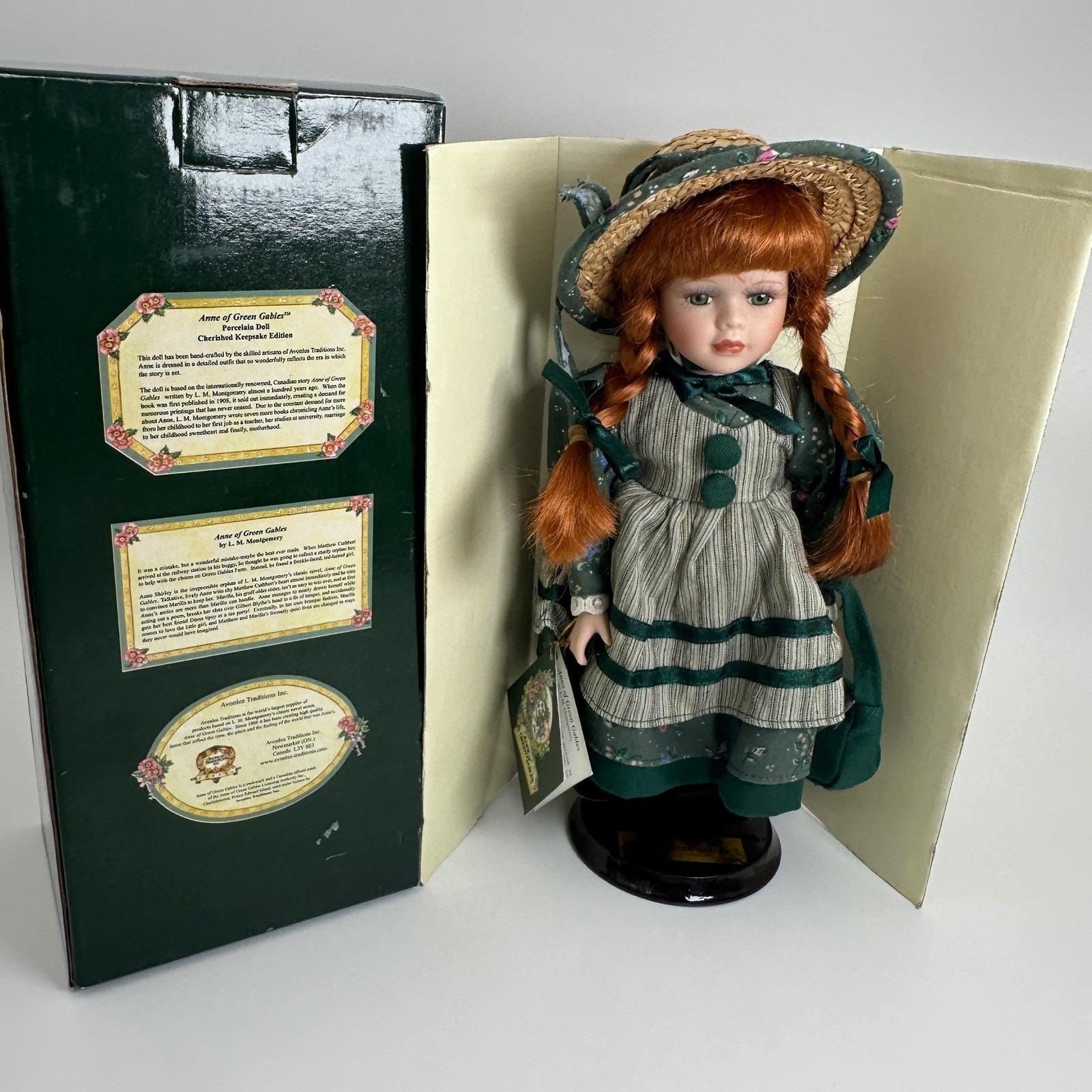 Anne of Green Gables Porcelain Doll - Etsy Canada