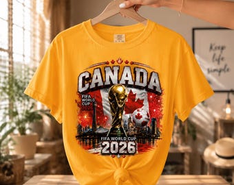 Canada World Cup 2026 PNG, Canada Soccer Shirt Design, Football Fan Gift, FIFA 2026 Sublimation, Soccer Graphic Digital Download