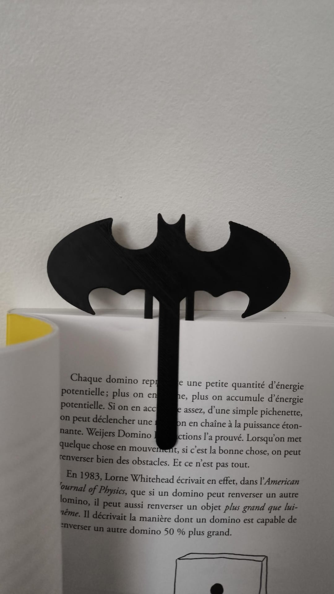 Batman Black Bookmark - Superhero Bookmark in Resin/pla - Gift for ...