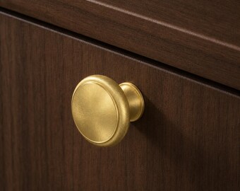 Accenti metallici caldi per armadi, dettaglio bombato per mobile bagno per credenza e armadio, due profili compatti