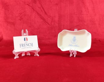Posacenere Ritz Paris in porcellana Pillivuyt – Oggetto vintage da hotel di lusso