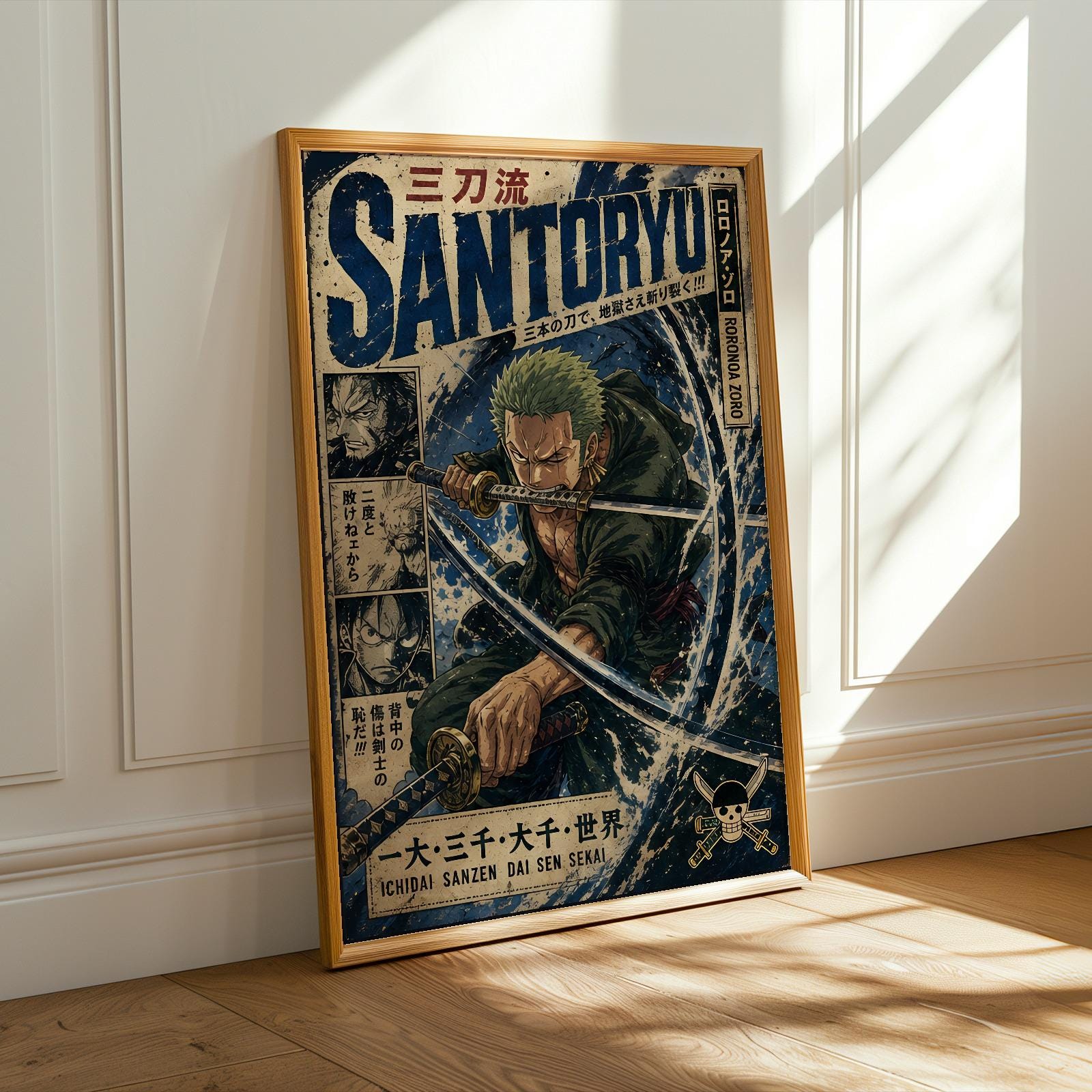 Zoro Sanji Poster - Etsy