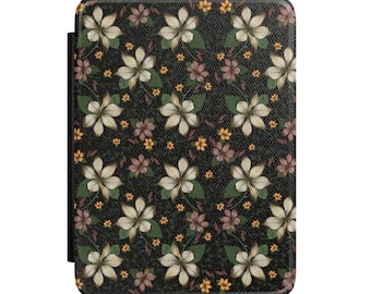 Vintage Magnolia Botanical Kindle Case | Tropical Flower Pattern