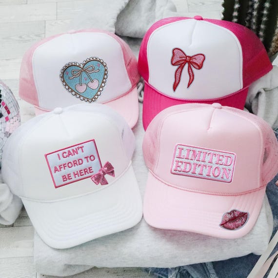 Girly Iron On Patches, Bulk Iron On Patches, Coquette Embroidered Patches, Pink Iron Patches,  Heart Iron On Patch, Cute Patch Bundle