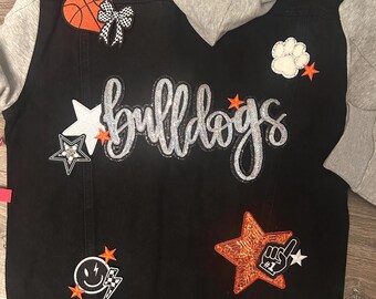 Brighton Bulldogs Custom Denim Jacket