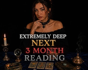 Volgende 3 maanden tarotlezen, diepe paranormale voorspellingen, inzicht in liefde, carrière en levenspad