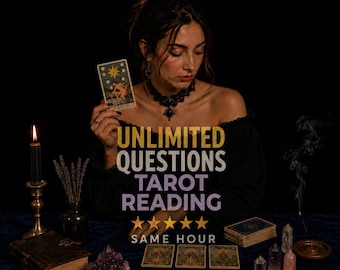 Onbeperkt vragen tarotlezen | Stel elke vraag Paranormaal inzicht, liefde Carrière Levensbegeleiding