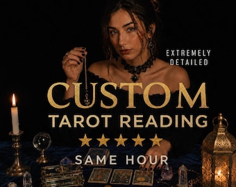 Aangepaste tarotlegging | Stel al je vragen, eerlijk paranormaal inzicht (levering op hetzelfde uur)