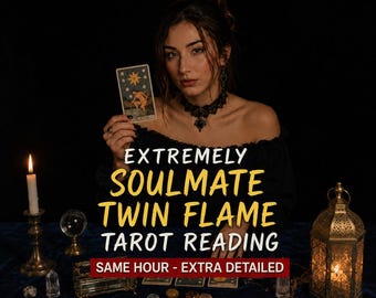 Soulmate Tweelingziel Tarot Lezen | Paranormale liefdesmatch hetzelfde uur, echte gemiddelde waarde