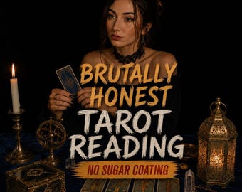 Brutaal eerlijke tarotlezing | Geen suikercoating, gedetailleerde tarotlegging, intuïtief, snelle levering