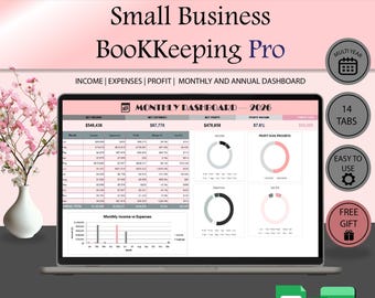 Modèle de comptabilité fiscale Excel pour le suivi des dépenses et des revenus des petites entreprises
