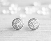 Snowflakes Posts, Grey Snowflakes Posts, Tiny Posts, Round Posts