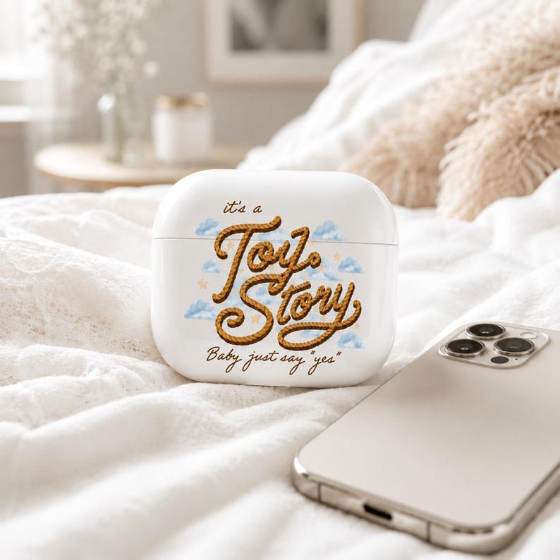 I Knew It I Knew You Case Cover,TS and Toy Story 5 Friendship Airpods Case,Woody Buzz Lightyear AirPod Pro Case,Disneyland Toy Story Family image 2