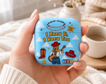 TS and Toy Story 5 Friendship Airpods Case,I Knew It I Knew You Case Cover, Woody Buzz Lightyear Airpod Pro Case,Disneyland Toy Story Family