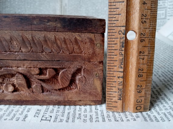 Wooden Box, Trinket Box, Mens Jewelry Box, Hand C… - image 10