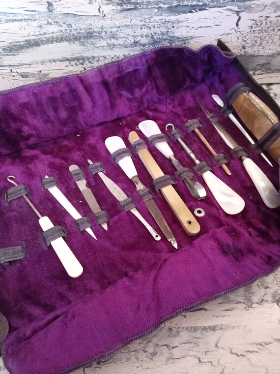 vintage mens grooming kit Gem