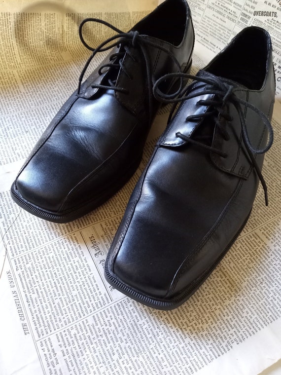 Vintage Mens Shoes, Mens Leather Shoes, Claiborne,