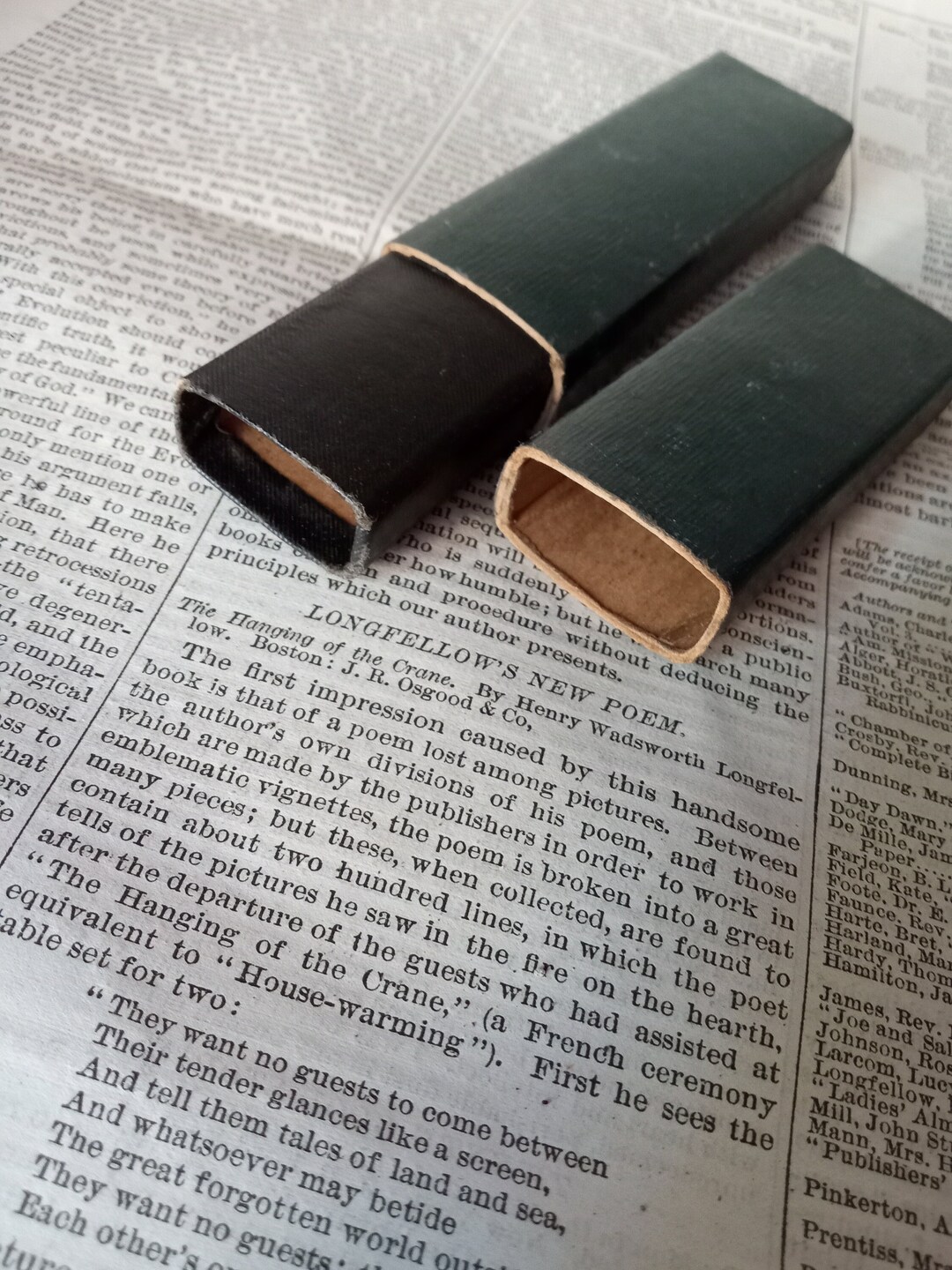 Antique Straight Razor Box Long Box Collection Barber Shop Etsy