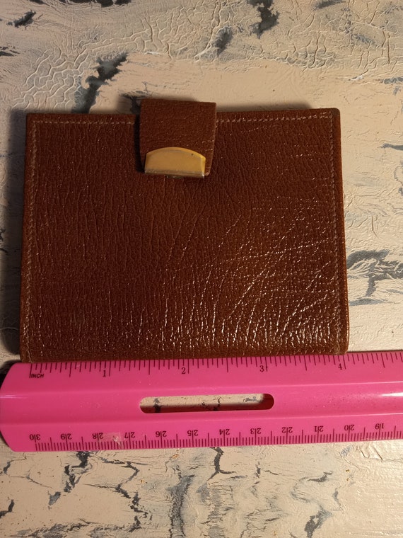 Credit Card Holder, Vintage, Leather, Wallet, Min… - image 6