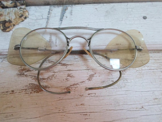 Steampunk, Goggles, Bausch Lomb, Eyeglasses, Safe… - image 1